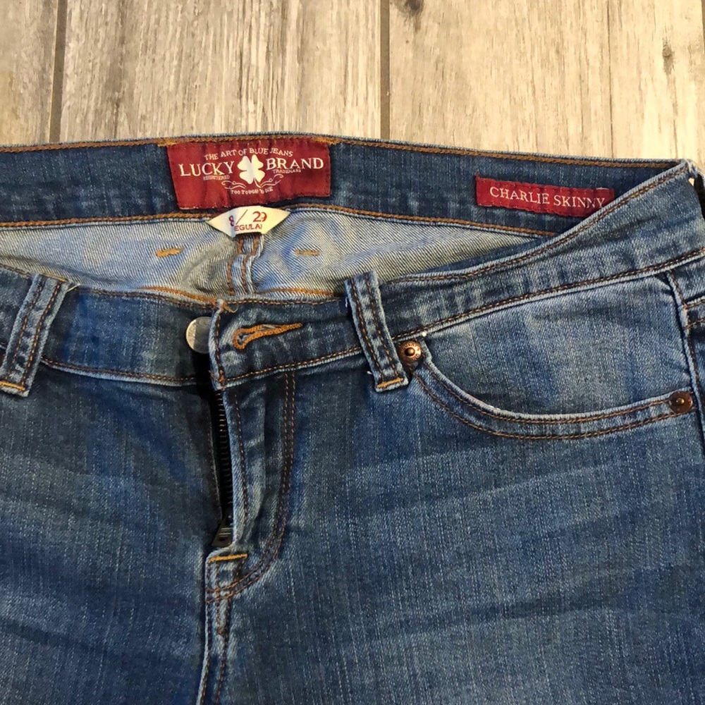 Lucky Brand Charlie Skinny Jeans
